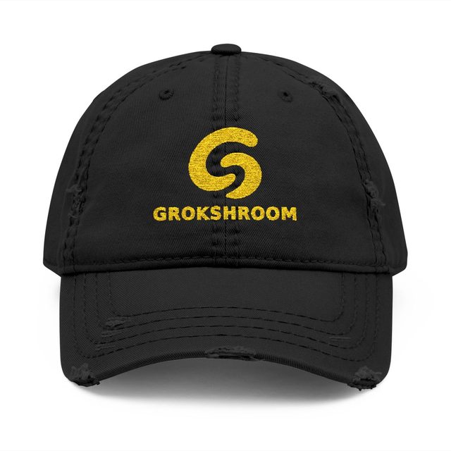 Gold Swirl Dad Hat